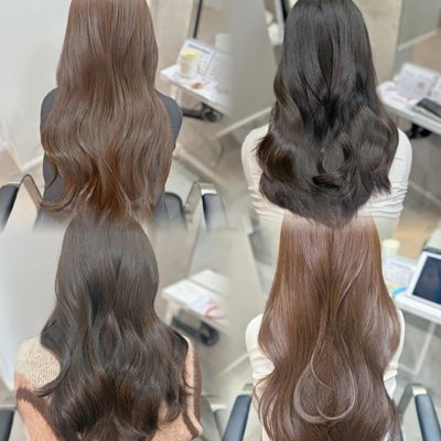 カット+透明感＆高発色カラー✧*｡