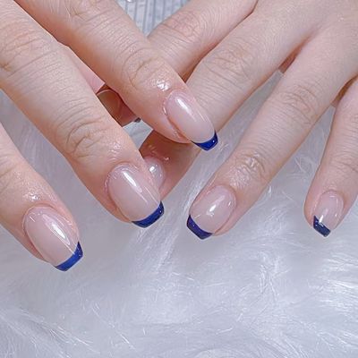カラーフレンチ♪新規ジェルオフ込み