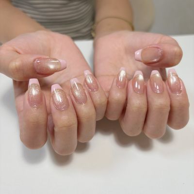 美フォルムフレンチネイル(ベースカラー有り)