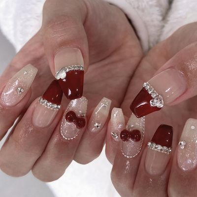【HAND】100min🦋（アート6本＋ワンカラー4本）※持ち込み画像◎