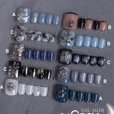 定額ネイル049/フットジェル