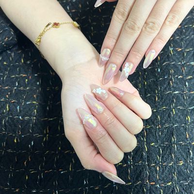 ワンカラー＋チップ長さ出し（10本）オフなし