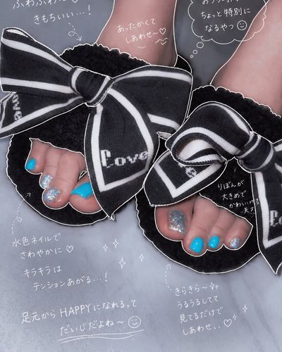 ワンカラー/ラメグラ(フットバス付き)