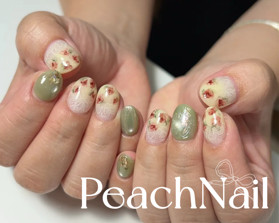 Peach_Nail