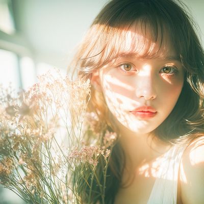 カット+透明感カラー＋スチーム2stepトリートメント