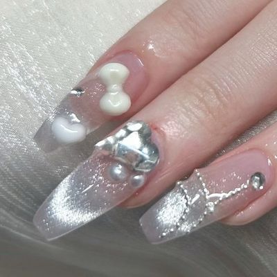 持ち込みデザイン　長さ出し10本　11500円