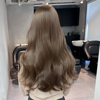 CUT+ブリーチなし透明感ワンカラー