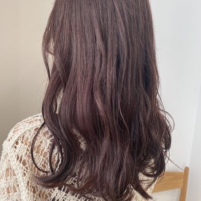 【💙迷ったらコレ💙】ブリーチなし透明感カラー+2stepトリートメント 