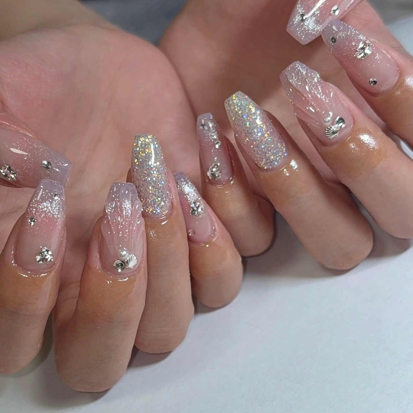 Babieblue_RibonNail