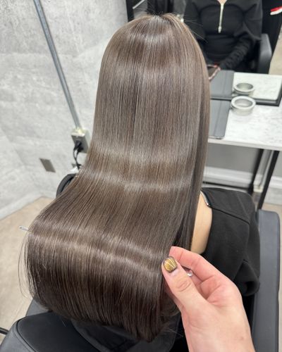 似合わせカット＋カラー＋髪質改善ULTOWAトリートメント＋りんご幹細胞TR