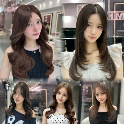 
【憧れの韓国へアが叶う】韓国風似合わせカット+超音波アイロンTR￥4980