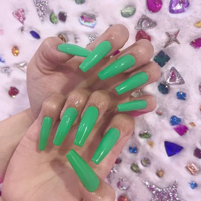 ljr.ネイリスト】長さだし10本
★Gel-xワンカラー