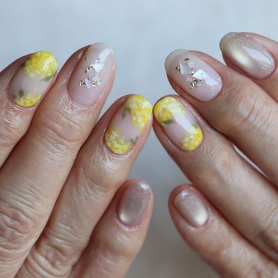 持ち込みアート🎨¥10000→《¥9000》オフ、ハンドケア込