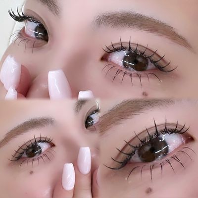 【マツエク】フラットマットラッシュ80本