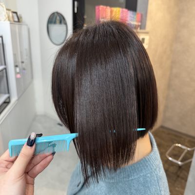 【ネイリー限定】カット＋フルカラー➕髪質改善トリートメント