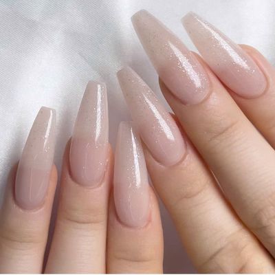  【研修コース】[長さ出しチップ10本]ワンカラー🩷フラッシュ