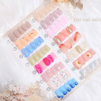 【定額】シンプルデザイン★《16種類》(オフ無し) ￥7000→5700