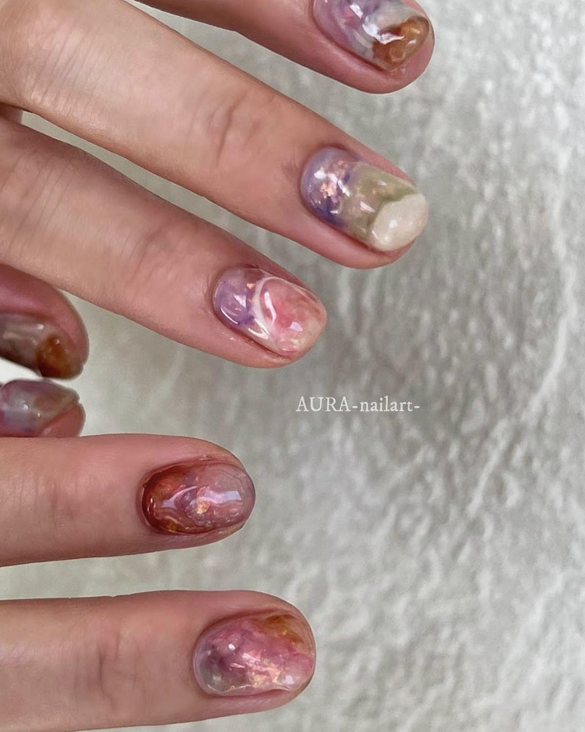 AURA_nailart