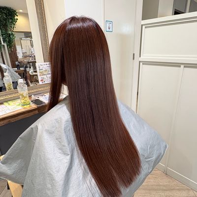 前髪カット＋Aujuaトリートメント＋ヘッドスパ ¥11220〜