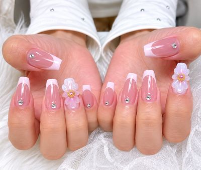 【モデル練習】⭐️人気No1⭐️チップ長さだし持ち込み、豪華無限制パーツつけ放題