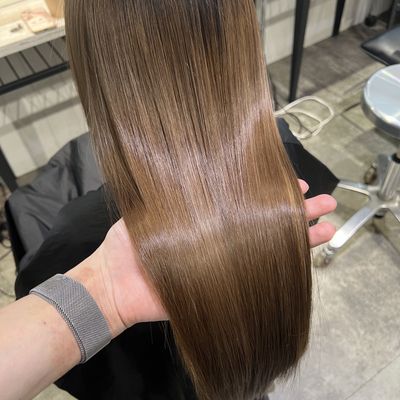 ✨🧡ネイリー限定🧡✨艶髪矯正+髪質改善トリートメント