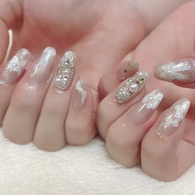 🍑 持ち込みデザインコース ¥8,000〜(※事前に希望デザインの写真必須