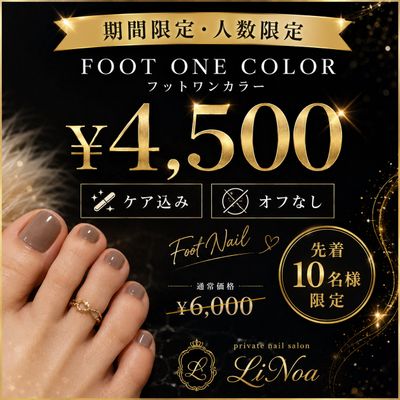 ⭐️期間限定⭐️フットワンカラー 