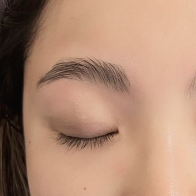 美眉スタイリング(糸脱毛)+眉パーマ