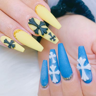 人気メニュー✨長さ出し✨
クロムパーツトレンドデザイン（4本）