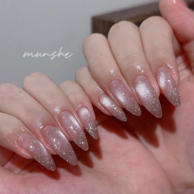 【hand】マグネットxカラーorラメグラデ💎
