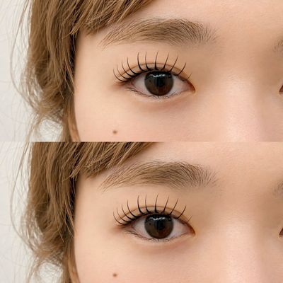 最新トレンド🇰🇷パーマ＋LEDポイントフラットラッシュ80本(オフ込)💫