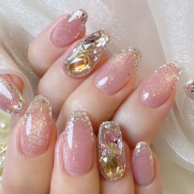 【ネイリー限定♡】純正スワロフスキー敷き詰め💎✨