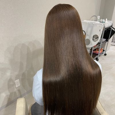 美髪矯正＋ケアトリートメント