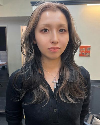 似合わせカット+インナーカラー(ケアブリーチ)¥13200