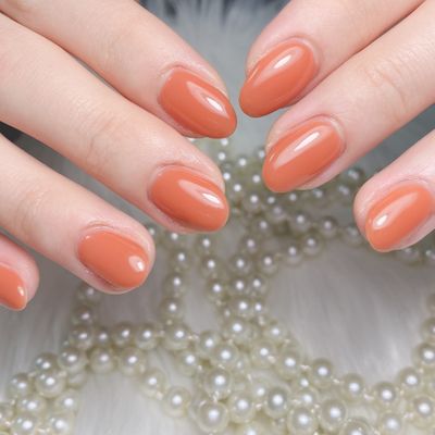 ラメグラデーションorワンカラーorフラッシュネイル(リピート限定)２月から