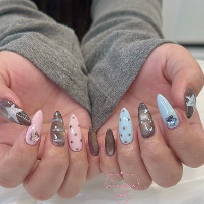 🌸チップ長さだし】持ち込みデザインシンプル
デザイン