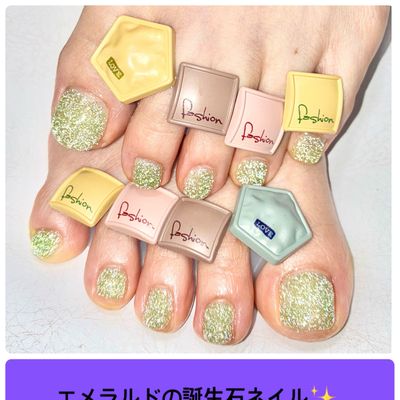 きっと見つかる✨お好み💕#フット #ジェル ネイル🦶✨