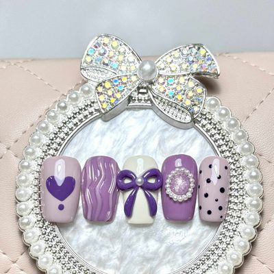 ハンドネイル　デザイン10本　6900円