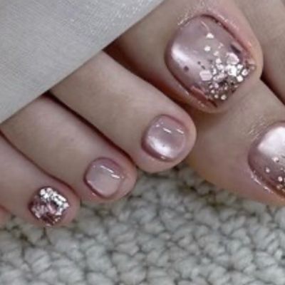 オフなし フットネイル👣 持ち込みデザイン✨