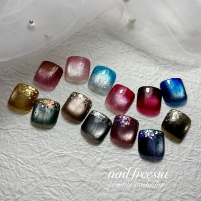マグネット×グラデーションデザイン