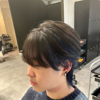 ご新規様限定🔥　メンズカット+曲がる縮毛矯正