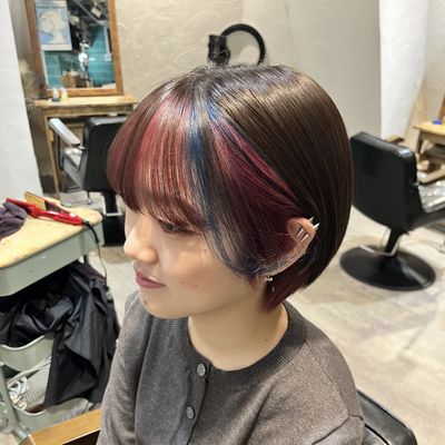 カット+インナーorアンブレラカラー+スチームトリートメント