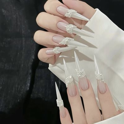 【ロングスカルプチップ※1枚MAX】120分デザイン放題コース