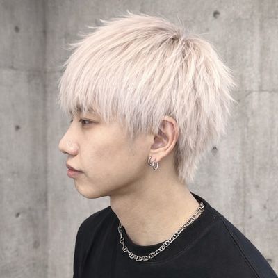 👑メンズ限定👑カット＋ブリーチカラー＋処理トリートメント