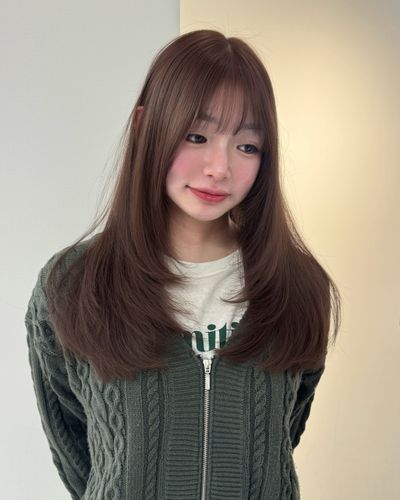 カット＋前髪縮毛＋透明感カラー＋髪質改善oggi otto1st TR