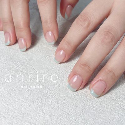 【他店オフ込】《hand》くっきりフレンチネイル