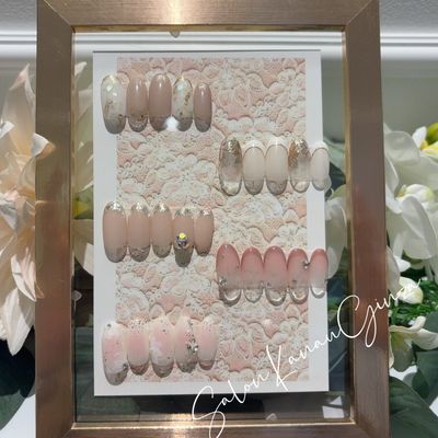 【上品×大人かわいいブライダル】ウォーターケア＆お土産オイル付き★¥14000