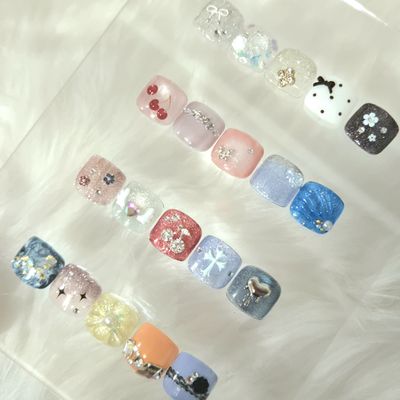 初めてのフットは当店で♪選べる親指アート