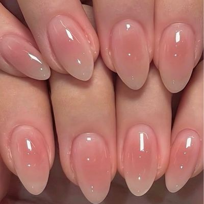 💚チーク+マグネットネイル🌷