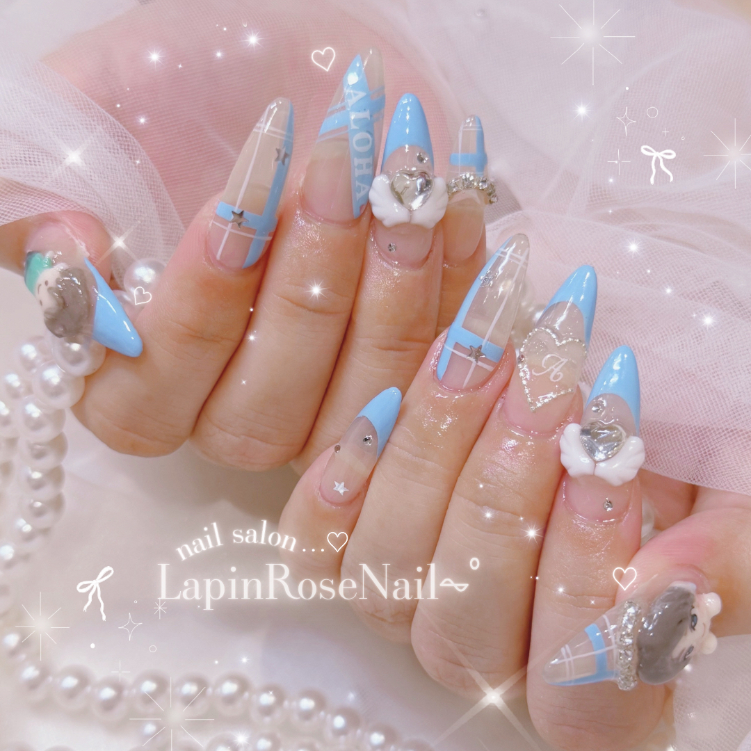 lapinrose_nail